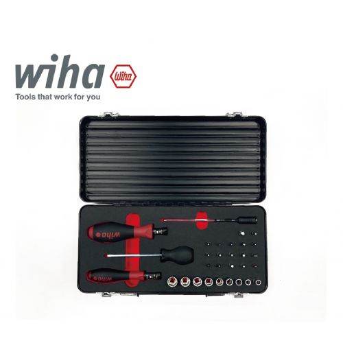 德國 Wiha 30件扭力起子套筒組
